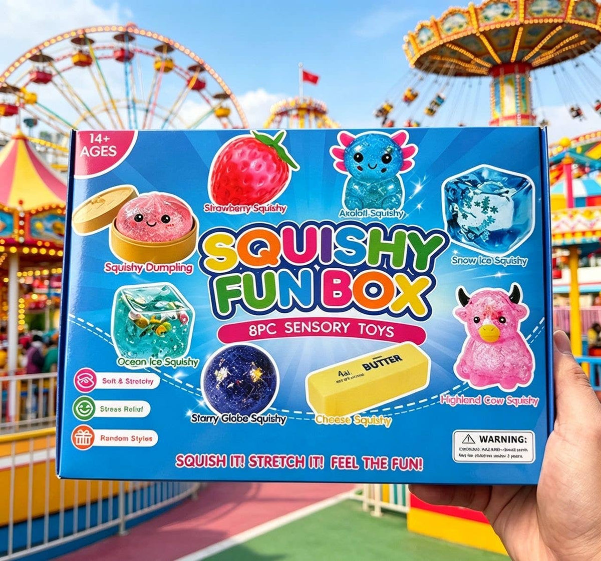 Squishy Fun Deluxe Gift Box – 8-Piece
